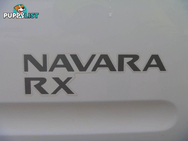 2012 NISSAN NAVARA RX (4X4) D40 MY11 UTE TRAY, 2 DOORS, 3 SEATS