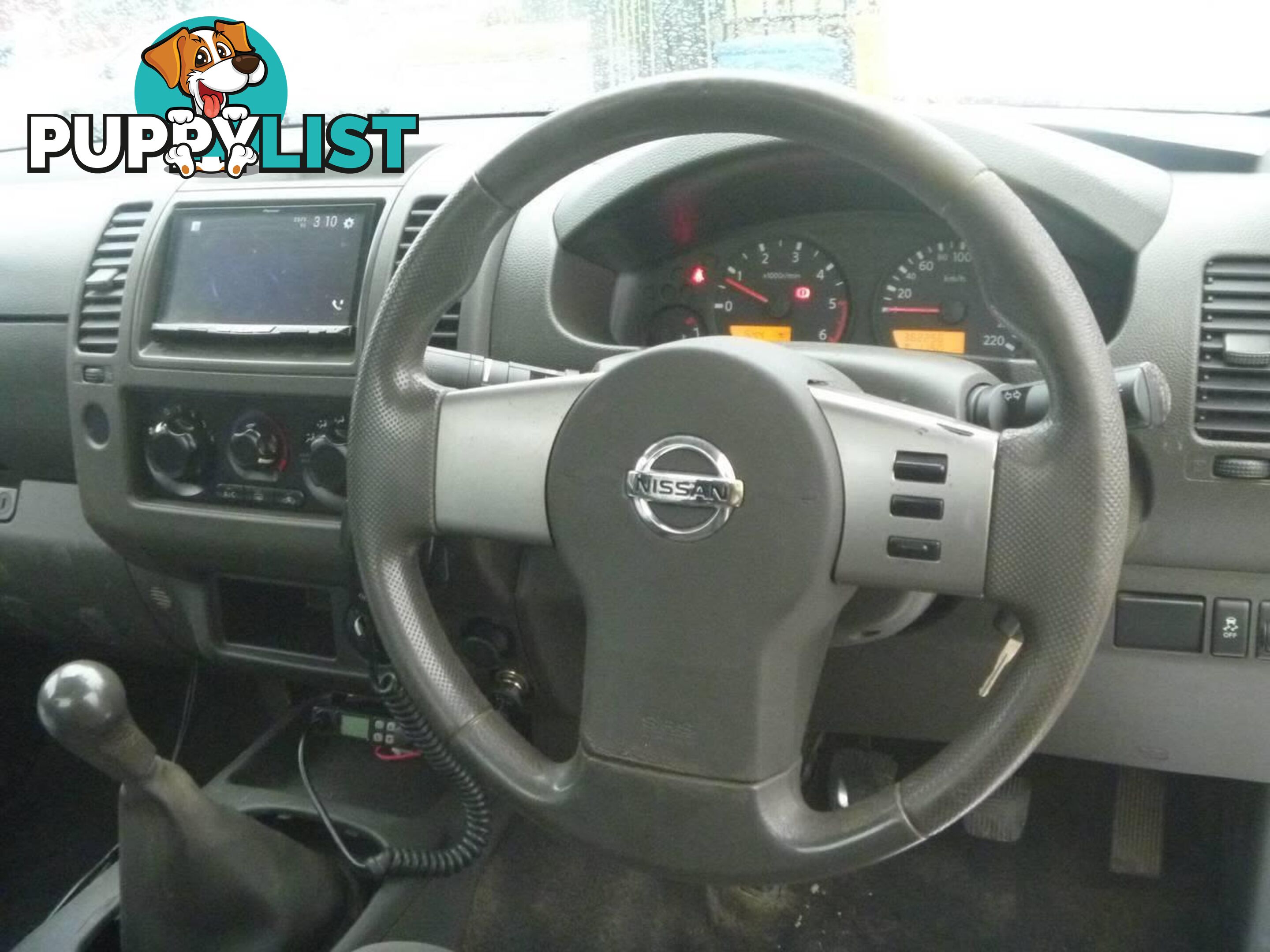 2012 NISSAN NAVARA RX (4X4) D40 MY11 UTE TRAY, 2 DOORS, 3 SEATS