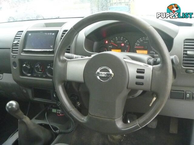 2012 NISSAN NAVARA RX (4X4) D40 MY11 UTE TRAY, 2 DOORS, 3 SEATS