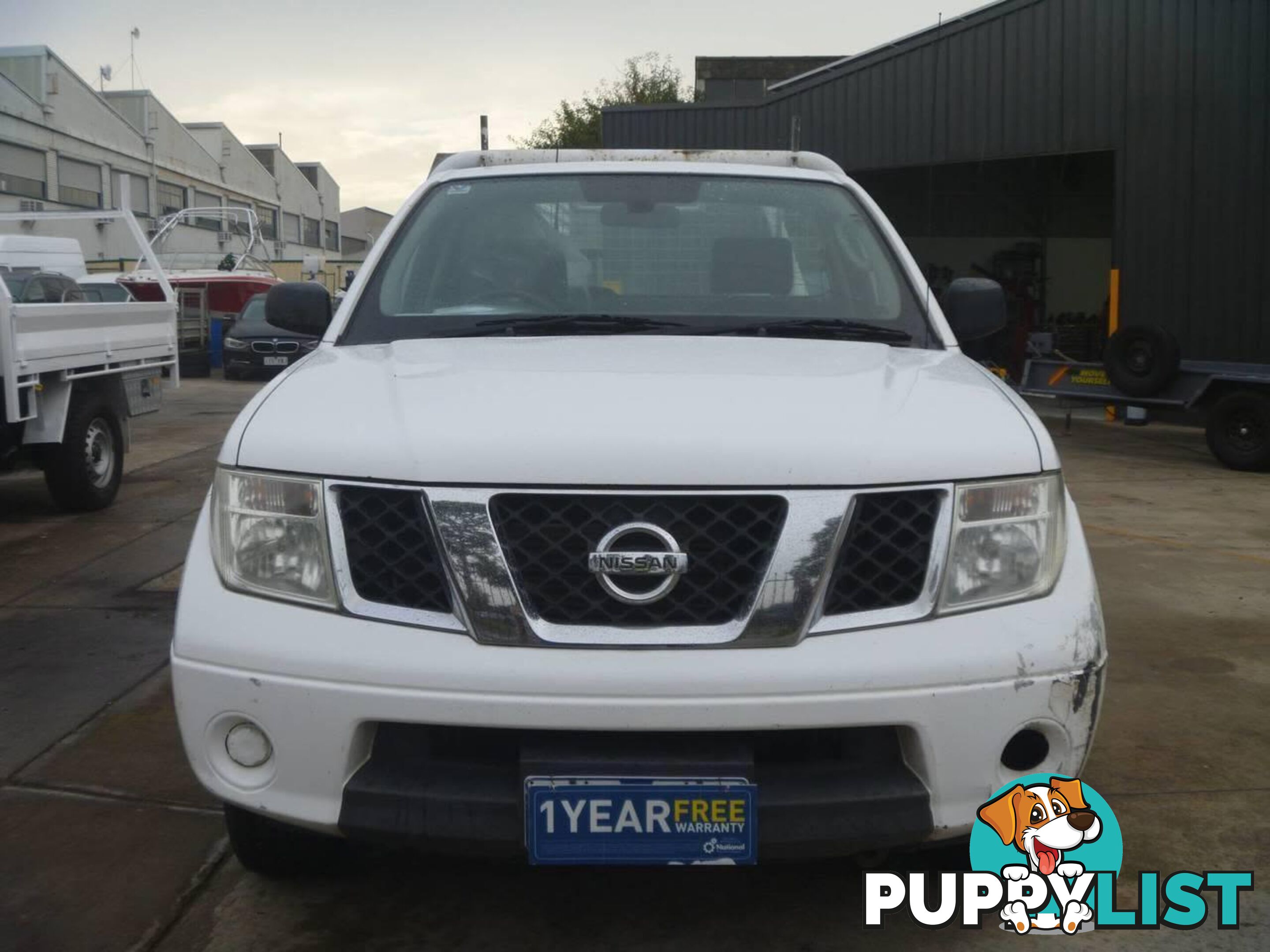 2012 NISSAN NAVARA RX (4X4) D40 MY11 UTE TRAY, 2 DOORS, 3 SEATS
