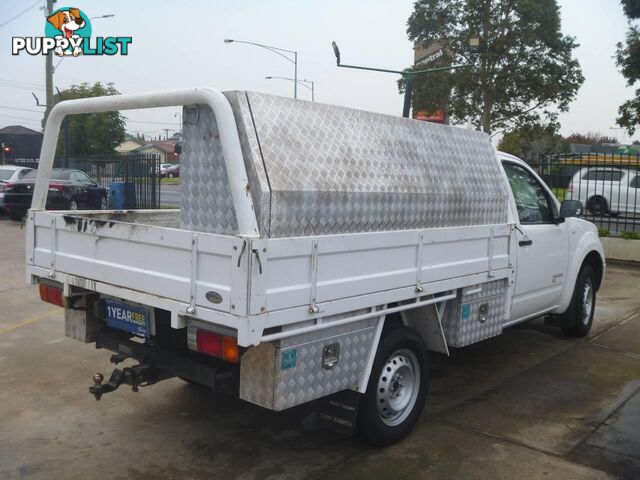 2012 NISSAN NAVARA RX (4X4) D40 MY11 UTE TRAY, 2 DOORS, 3 SEATS