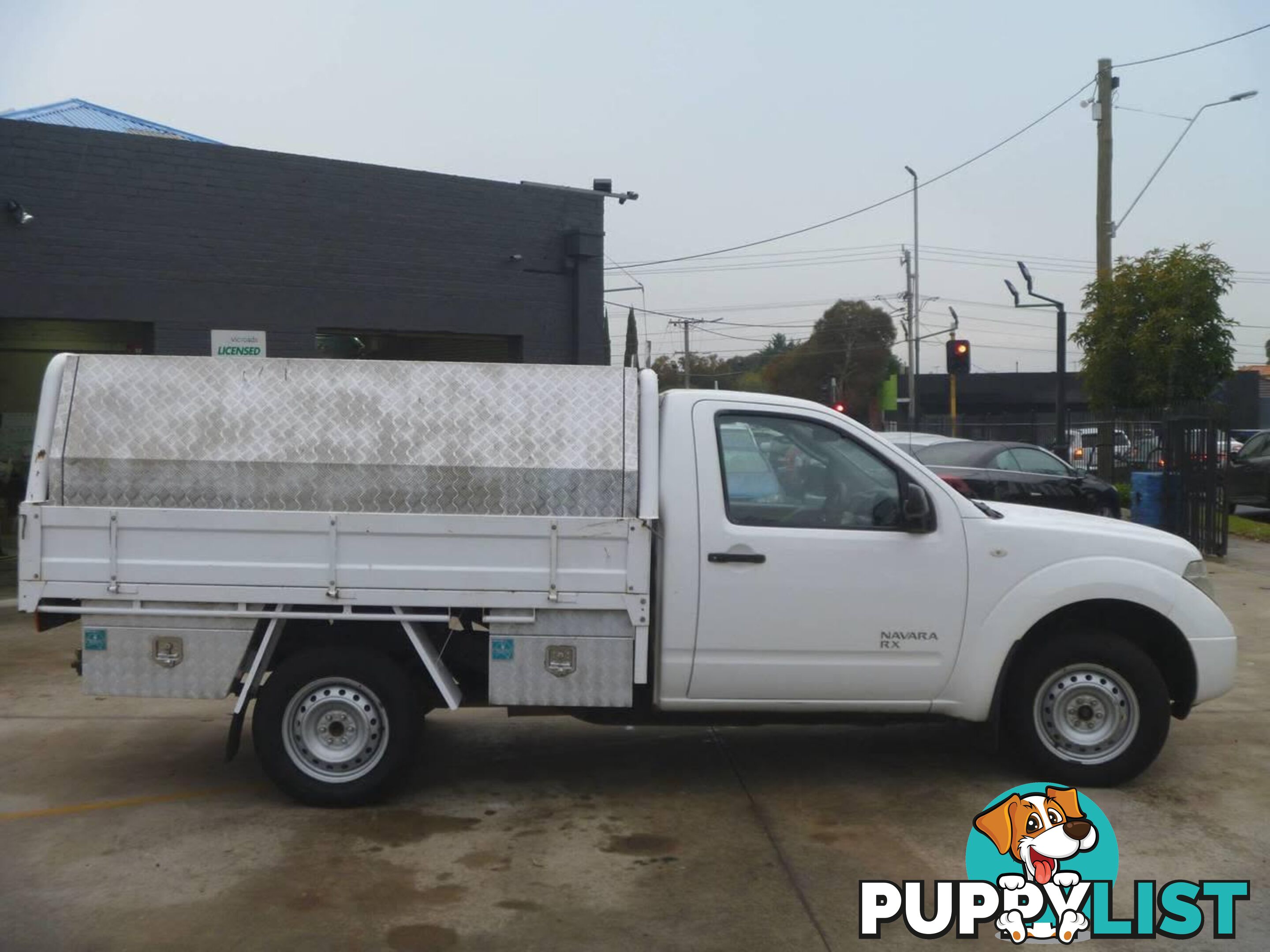 2012 NISSAN NAVARA RX (4X4) D40 MY11 UTE TRAY, 2 DOORS, 3 SEATS