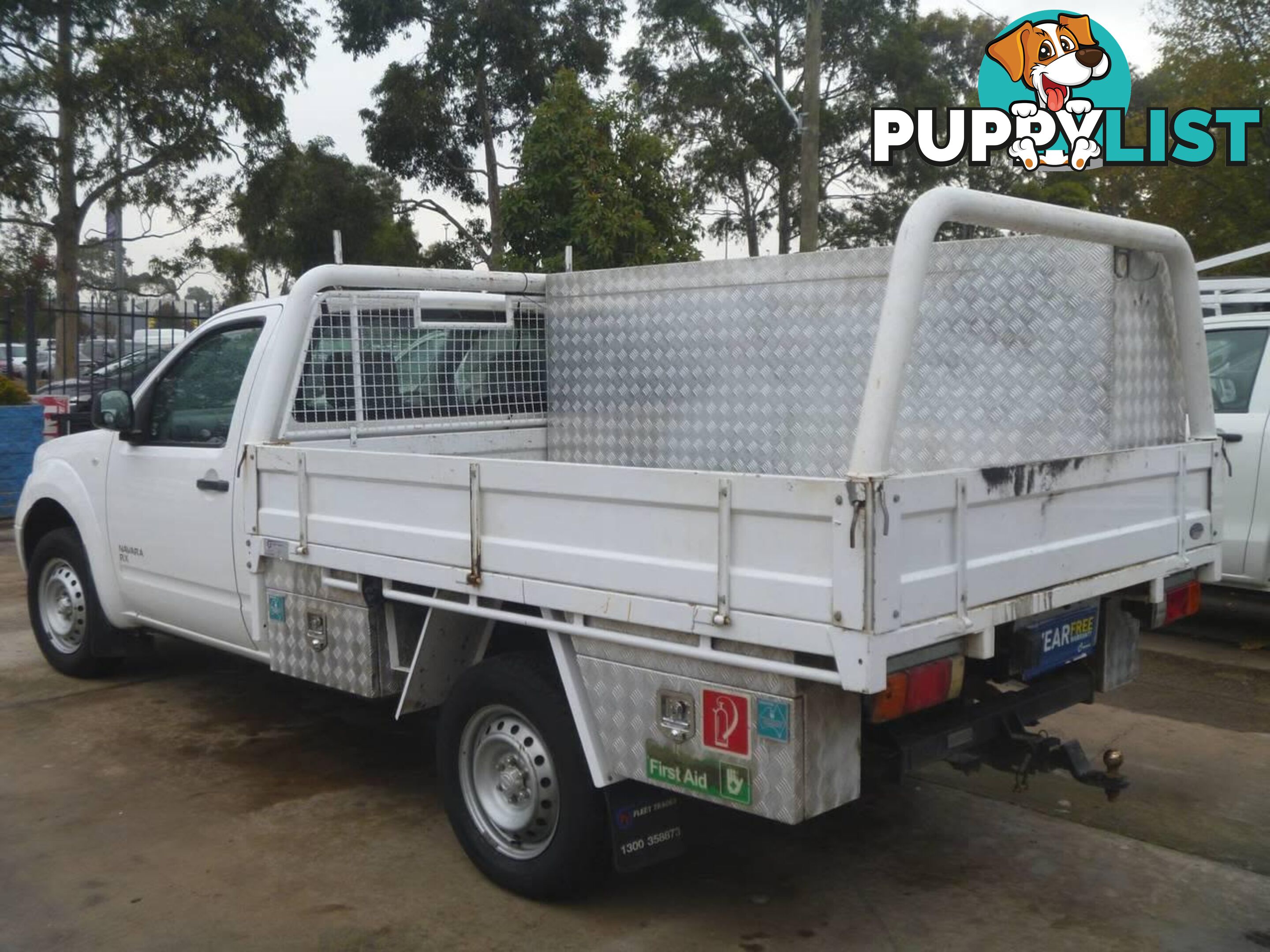 2012 NISSAN NAVARA RX (4X4) D40 MY11 UTE TRAY, 2 DOORS, 3 SEATS