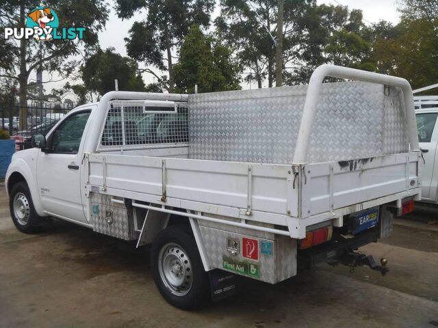 2012 NISSAN NAVARA RX (4X4) D40 MY11 UTE TRAY, 2 DOORS, 3 SEATS