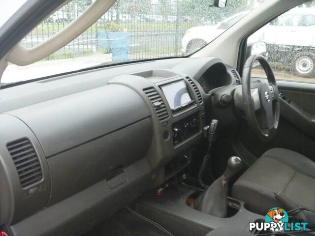 2012 NISSAN NAVARA RX (4X4) D40 MY11 UTE TRAY, 2 DOORS, 3 SEATS