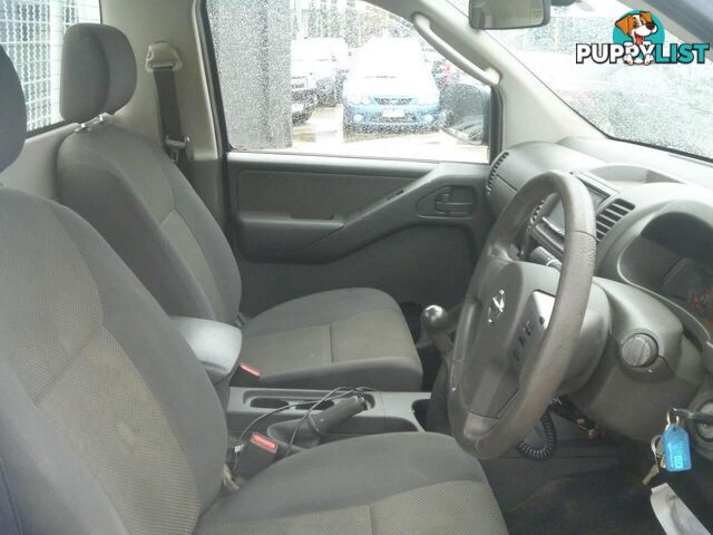 2012 NISSAN NAVARA RX (4X4) D40 MY11 UTE TRAY, 2 DOORS, 3 SEATS