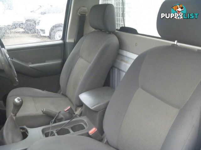 2012 NISSAN NAVARA RX (4X4) D40 MY11 UTE TRAY, 2 DOORS, 3 SEATS
