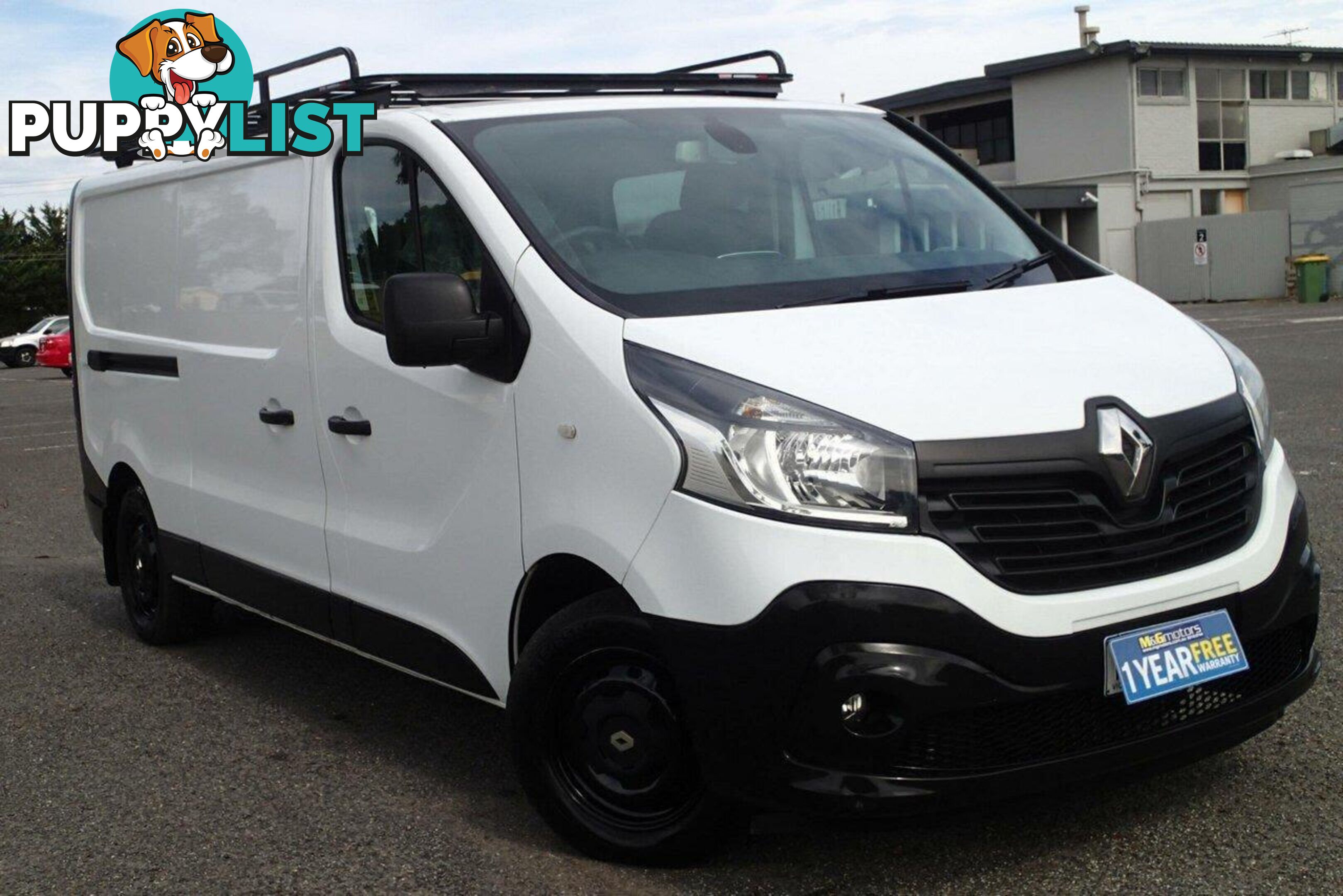 2016 RENAULT TRAFIC LWB X82 COMMERCIAL, 4 DOORS, 3 SEATS