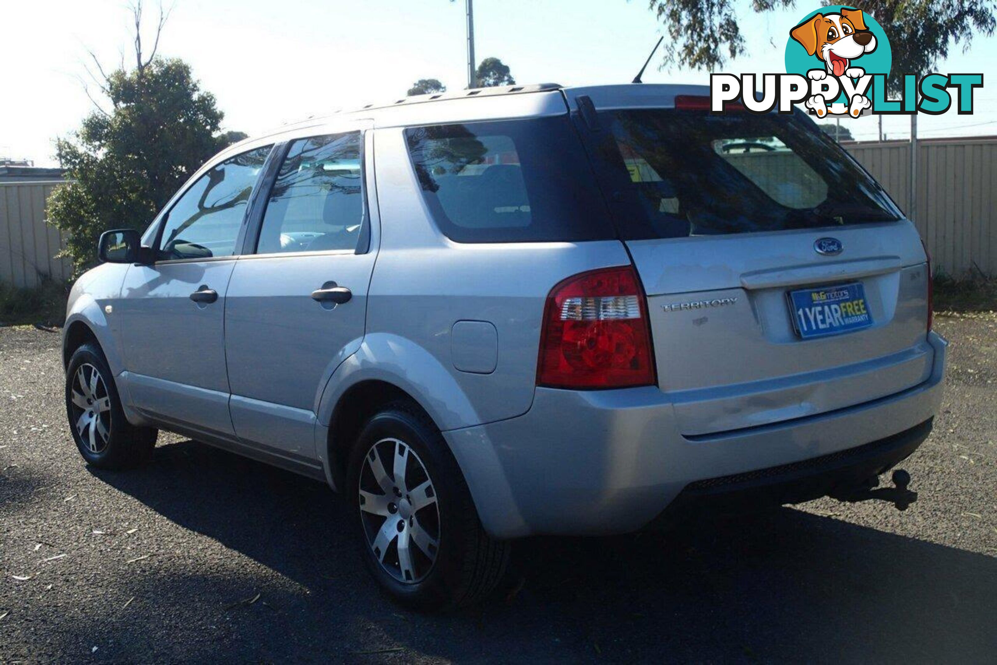 2008 FORD TERRITORY SR (RWD) SY SUV, 4 DOORS, 5 SEATS