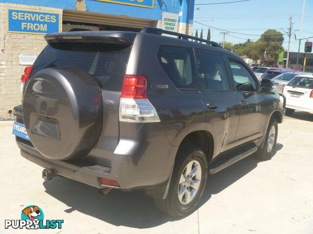 2011 TOYOTA LANDCRUISER PRADO GXL (4X4) KDJ150R SUV, 4 DOORS, 7 SEATS