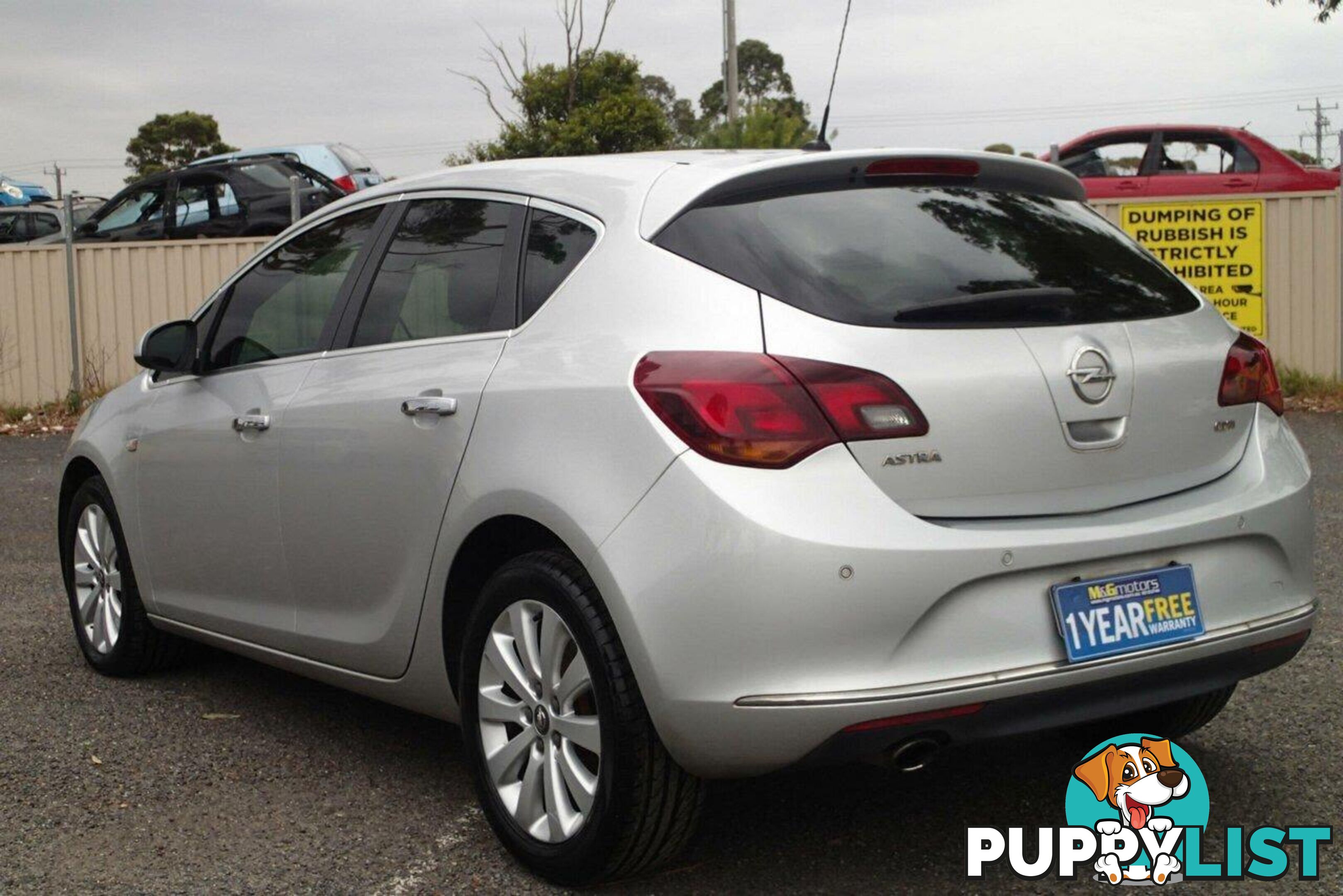 2012 OPEL ASTRA CDTI PJ HATCH, 5 DOORS, 5 SEATS