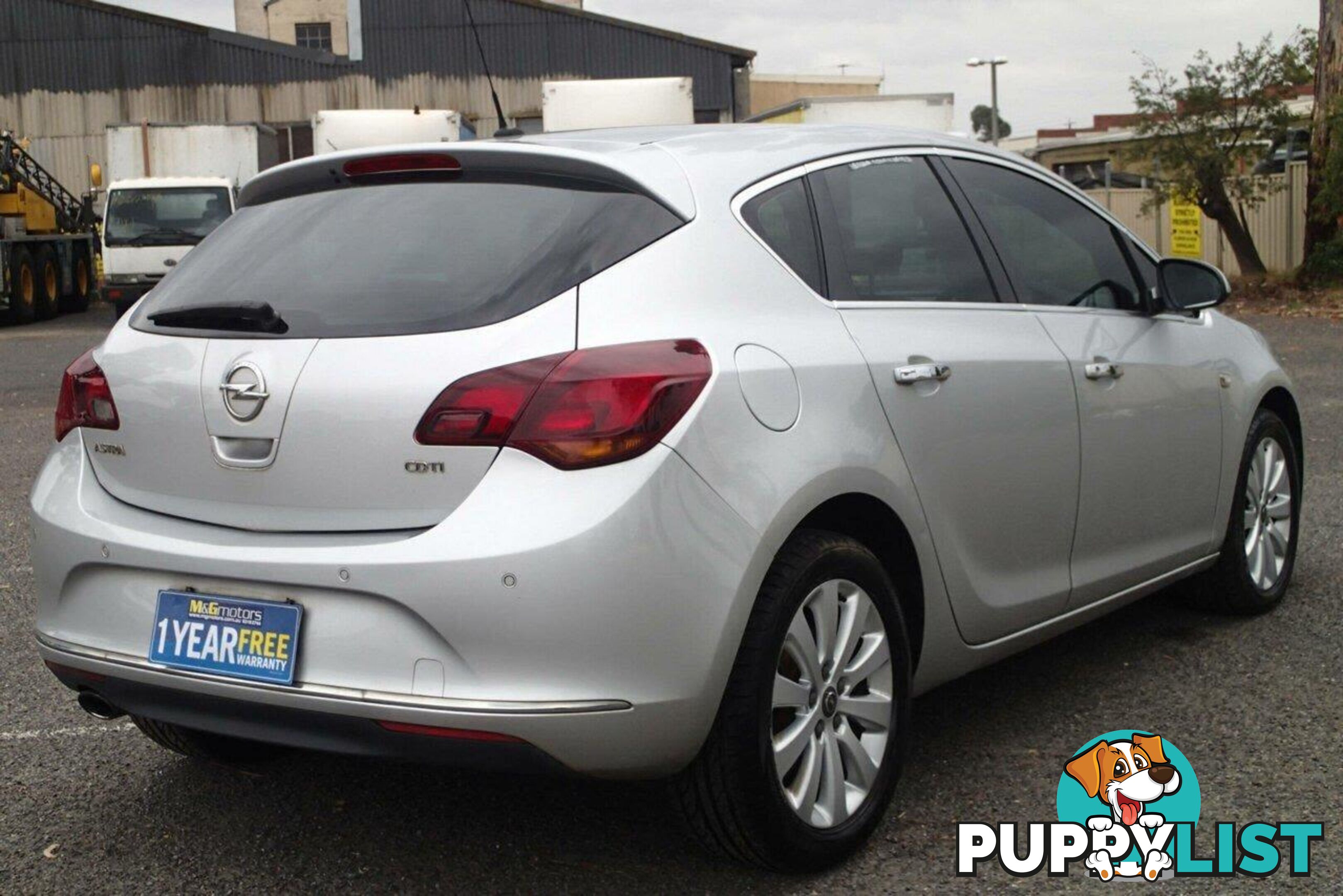 2012 OPEL ASTRA CDTI PJ HATCH, 5 DOORS, 5 SEATS