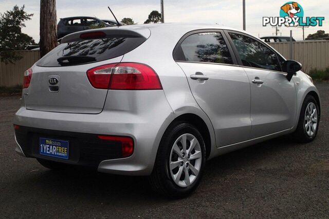 2015 KIA RIO S UB MY16 HATCH, 5 DOORS, 5 SEATS