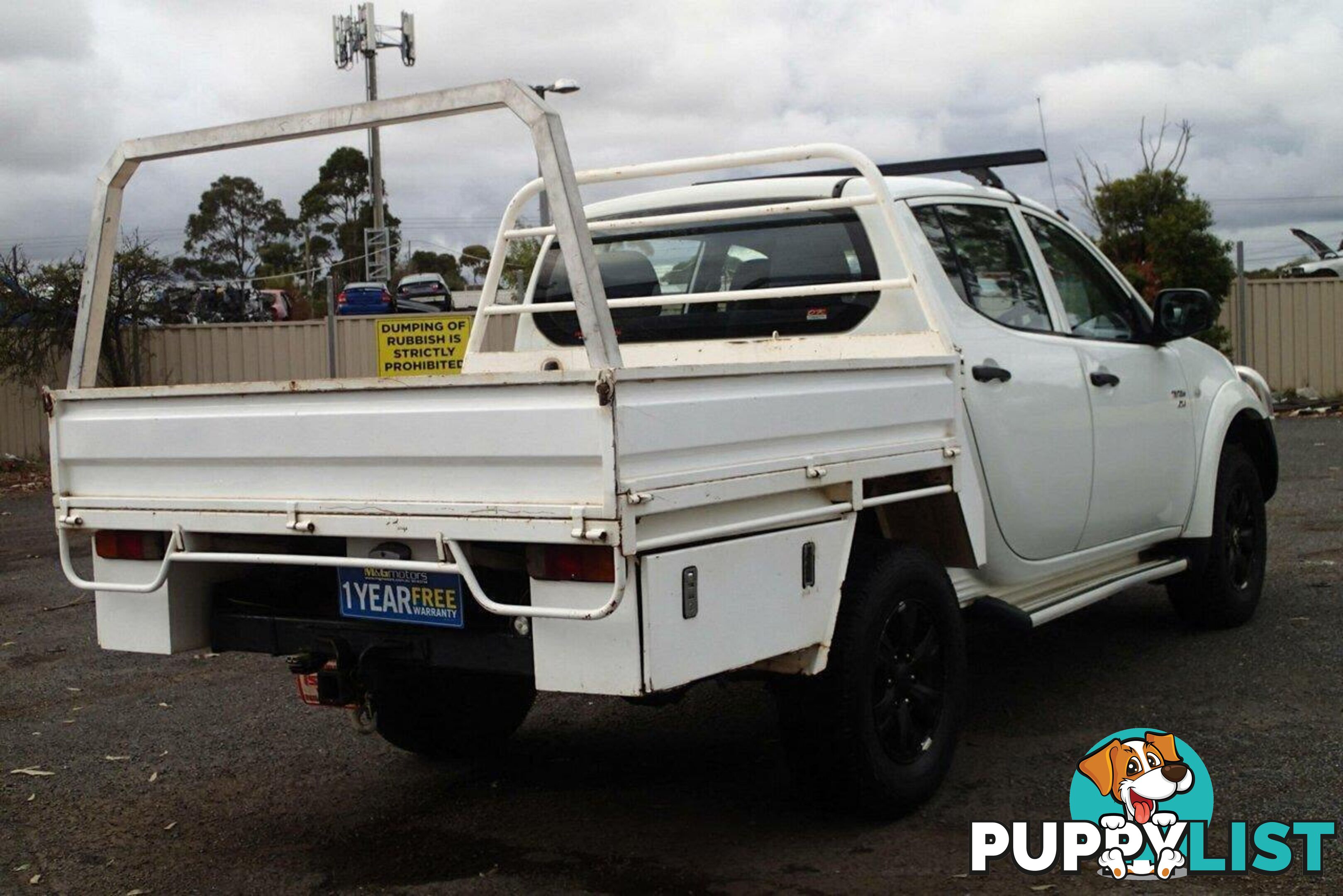 2009 MITSUBISHI TRITON GLX (4X4) MN MY10 UTE TRAY, 4 DOORS, 5 SEATS