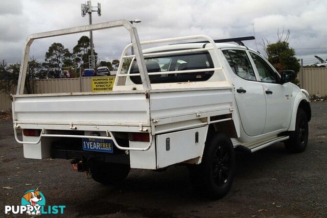 2009 MITSUBISHI TRITON GLX (4X4) MN MY10 UTE TRAY, 4 DOORS, 5 SEATS