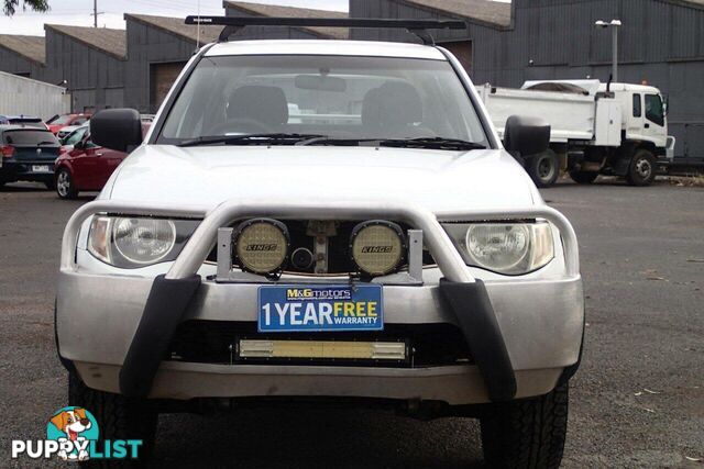 2009 MITSUBISHI TRITON GLX (4X4) MN MY10 UTE TRAY, 4 DOORS, 5 SEATS