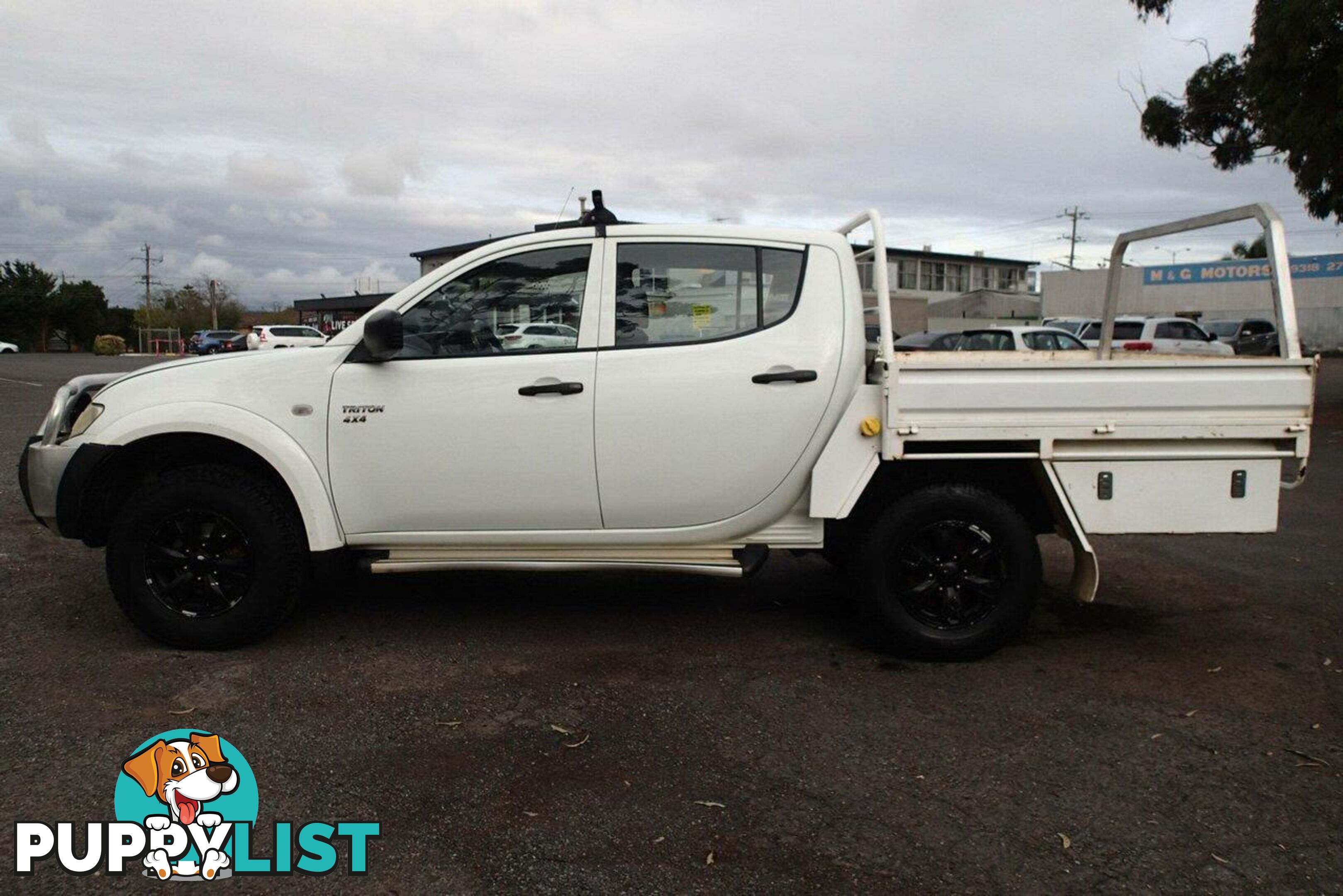 2009 MITSUBISHI TRITON GLX (4X4) MN MY10 UTE TRAY, 4 DOORS, 5 SEATS
