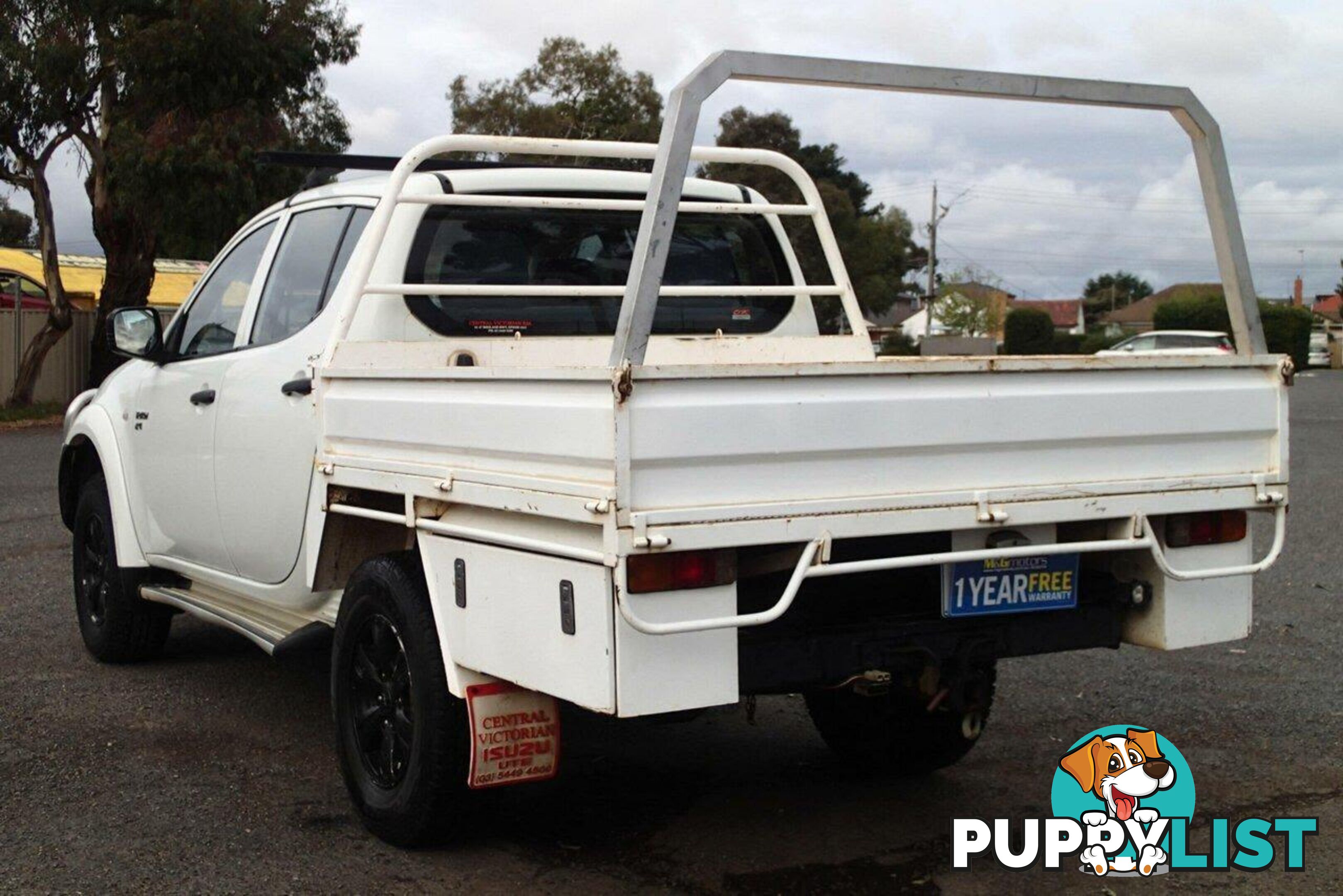 2009 MITSUBISHI TRITON GLX (4X4) MN MY10 UTE TRAY, 4 DOORS, 5 SEATS