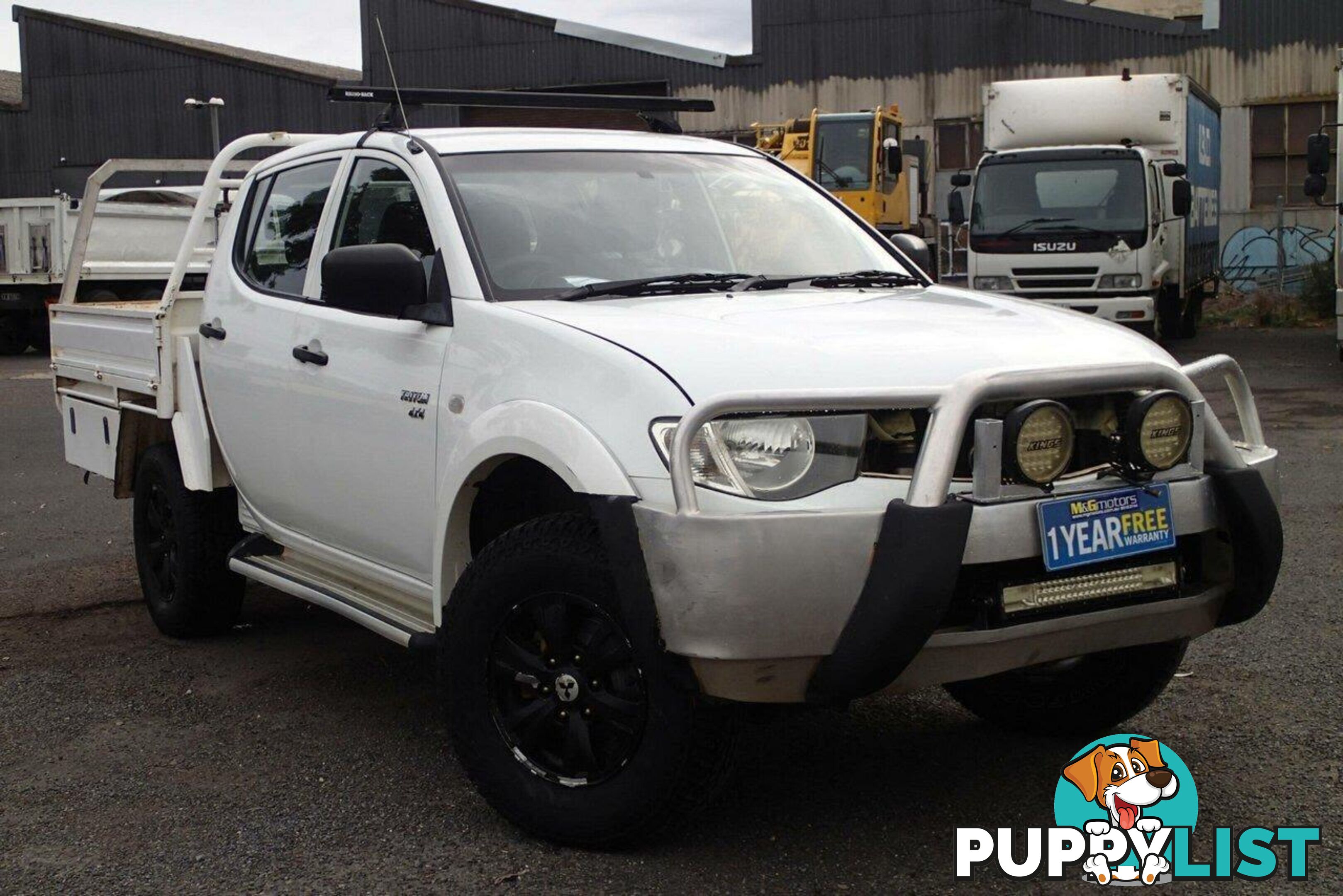 2009 MITSUBISHI TRITON GLX (4X4) MN MY10 UTE TRAY, 4 DOORS, 5 SEATS