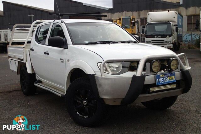 2009 MITSUBISHI TRITON GLX (4X4) MN MY10 UTE TRAY, 4 DOORS, 5 SEATS