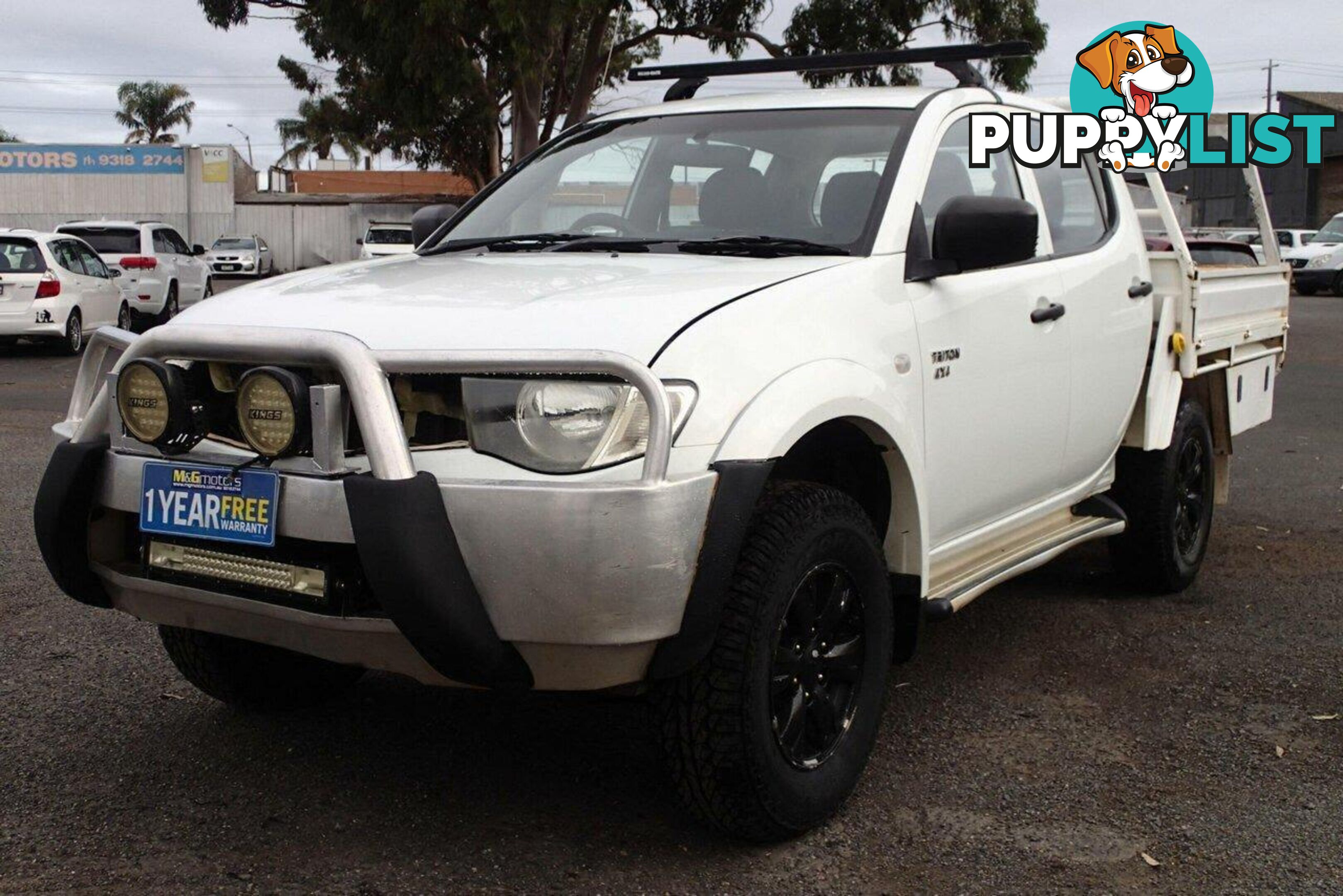 2009 MITSUBISHI TRITON GLX (4X4) MN MY10 UTE TRAY, 4 DOORS, 5 SEATS