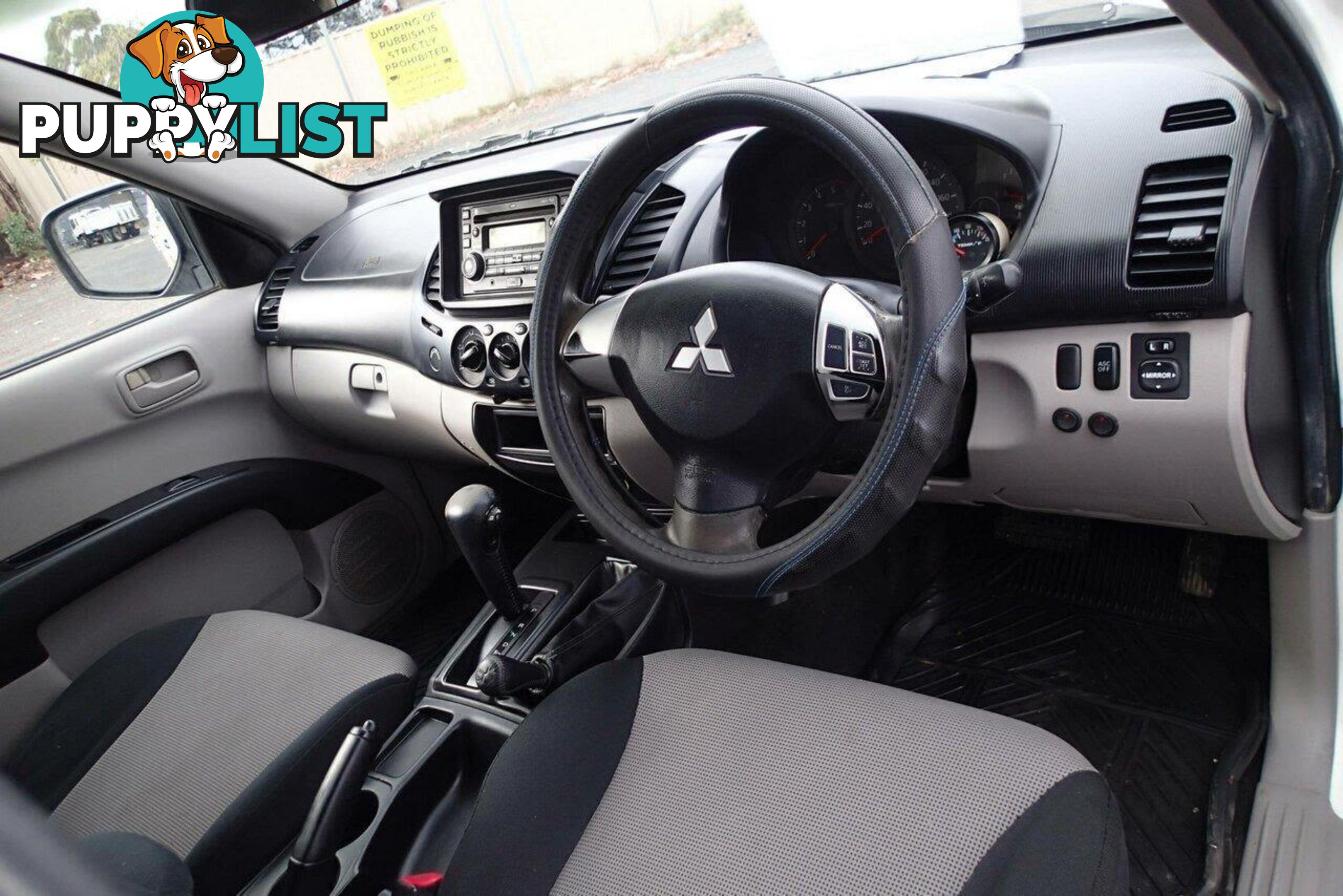 2009 MITSUBISHI TRITON GLX (4X4) MN MY10 UTE TRAY, 4 DOORS, 5 SEATS