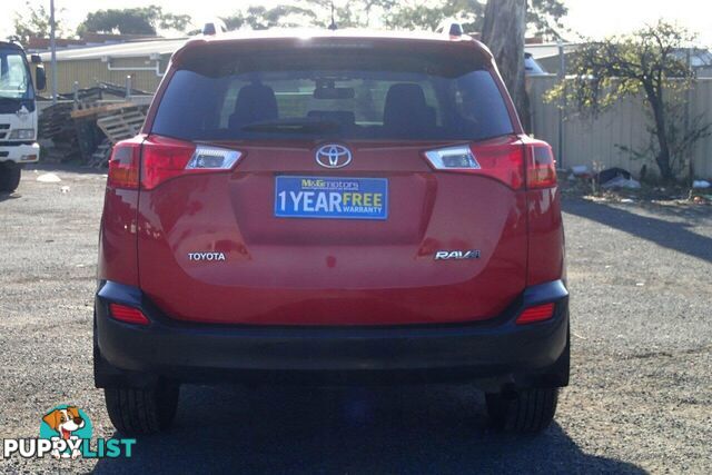 2014 TOYOTA RAV4 GXL (2WD) ZSA42R MY14 UPGRADE SUV, 4 DOORS, 5 SEATS