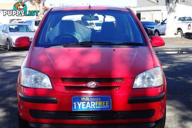 2004 HYUNDAI GETZ GL TB HATCH, 3 DOORS, 5 SEATS