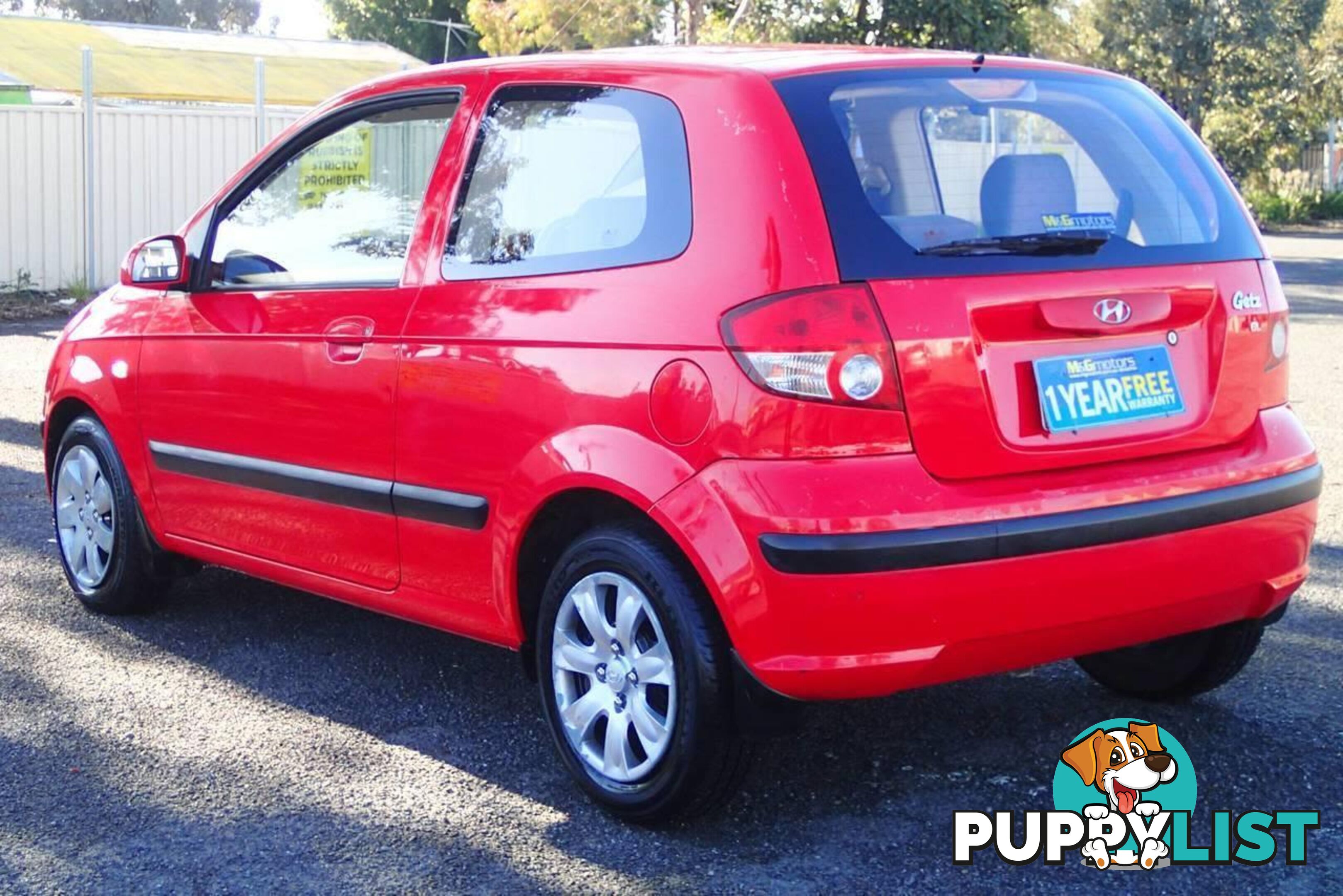 2004 HYUNDAI GETZ GL TB HATCH, 3 DOORS, 5 SEATS