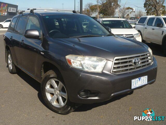 2010 TOYOTA KLUGER KX-R (FWD) 7 SEAT GSU40R SUV, 4 DOORS, 7 SEATS