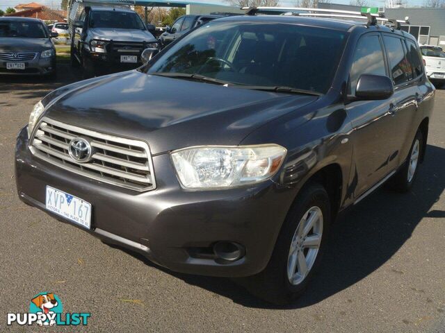 2010 TOYOTA KLUGER KX-R (FWD) 7 SEAT GSU40R SUV, 4 DOORS, 7 SEATS