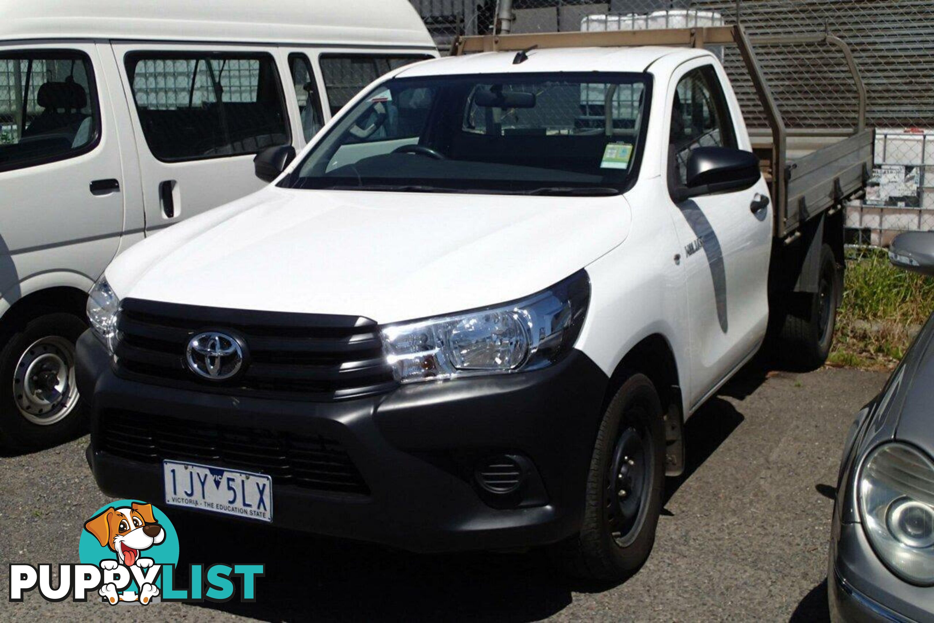 2017 TOYOTA HILUX WORKMATE GUN122R UTE TRAY, 2 DOORS, 2 SEATS