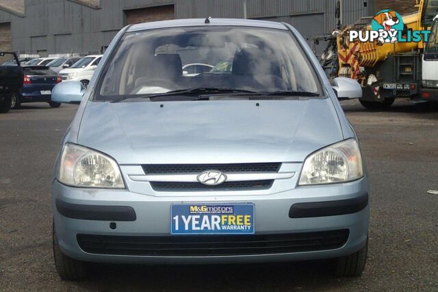 2004 HYUNDAI GETZ GL TB HATCH, 3 DOORS, 5 SEATS