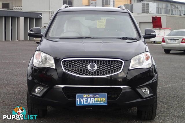 2011 SSANGYONG KORANDO SX C200 SUV, 4 DOORS, 5 SEATS