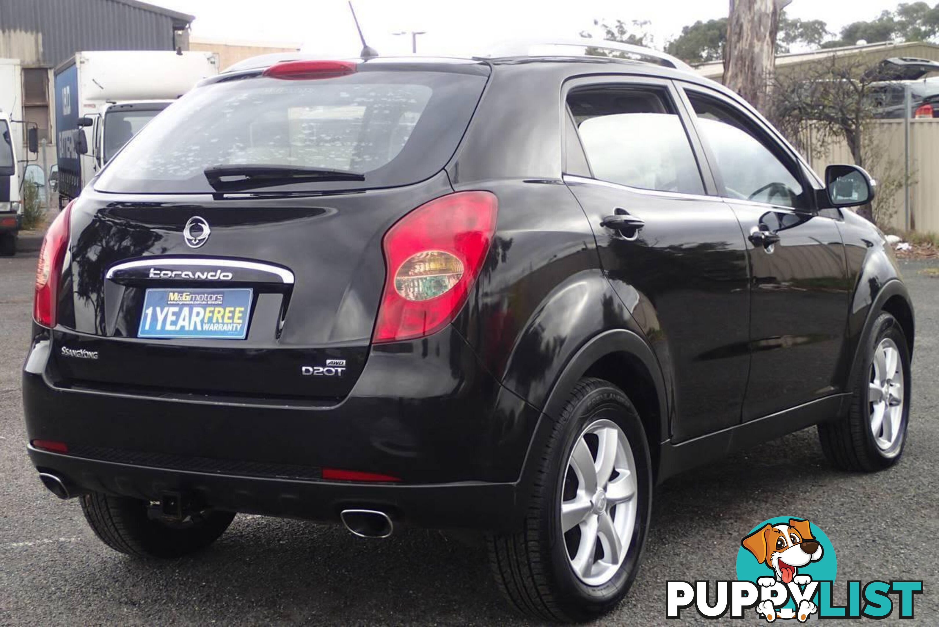 2011 SSANGYONG KORANDO SX C200 SUV, 4 DOORS, 5 SEATS