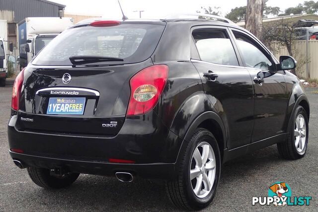 2011 SSANGYONG KORANDO SX C200 SUV, 4 DOORS, 5 SEATS