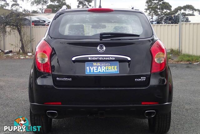 2011 SSANGYONG KORANDO SX C200 SUV, 4 DOORS, 5 SEATS