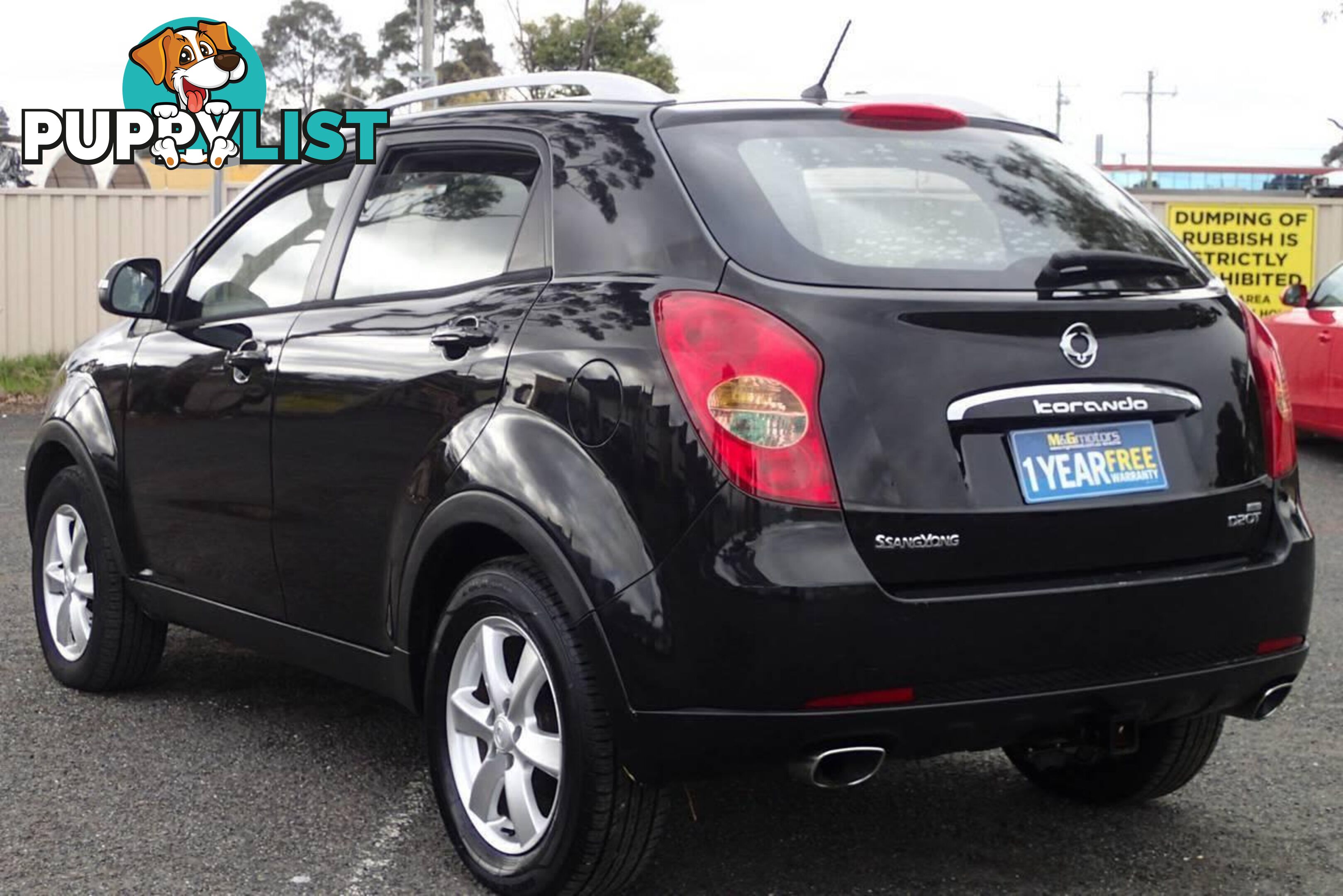 2011 SSANGYONG KORANDO SX C200 SUV, 4 DOORS, 5 SEATS