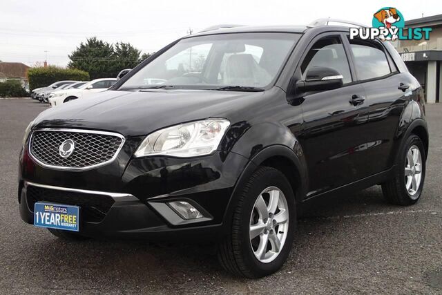 2011 SSANGYONG KORANDO SX C200 SUV, 4 DOORS, 5 SEATS