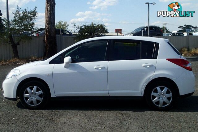 2010 NISSAN TIIDA ST C11 MY07 HATCH, 5 DOORS, 5 SEATS