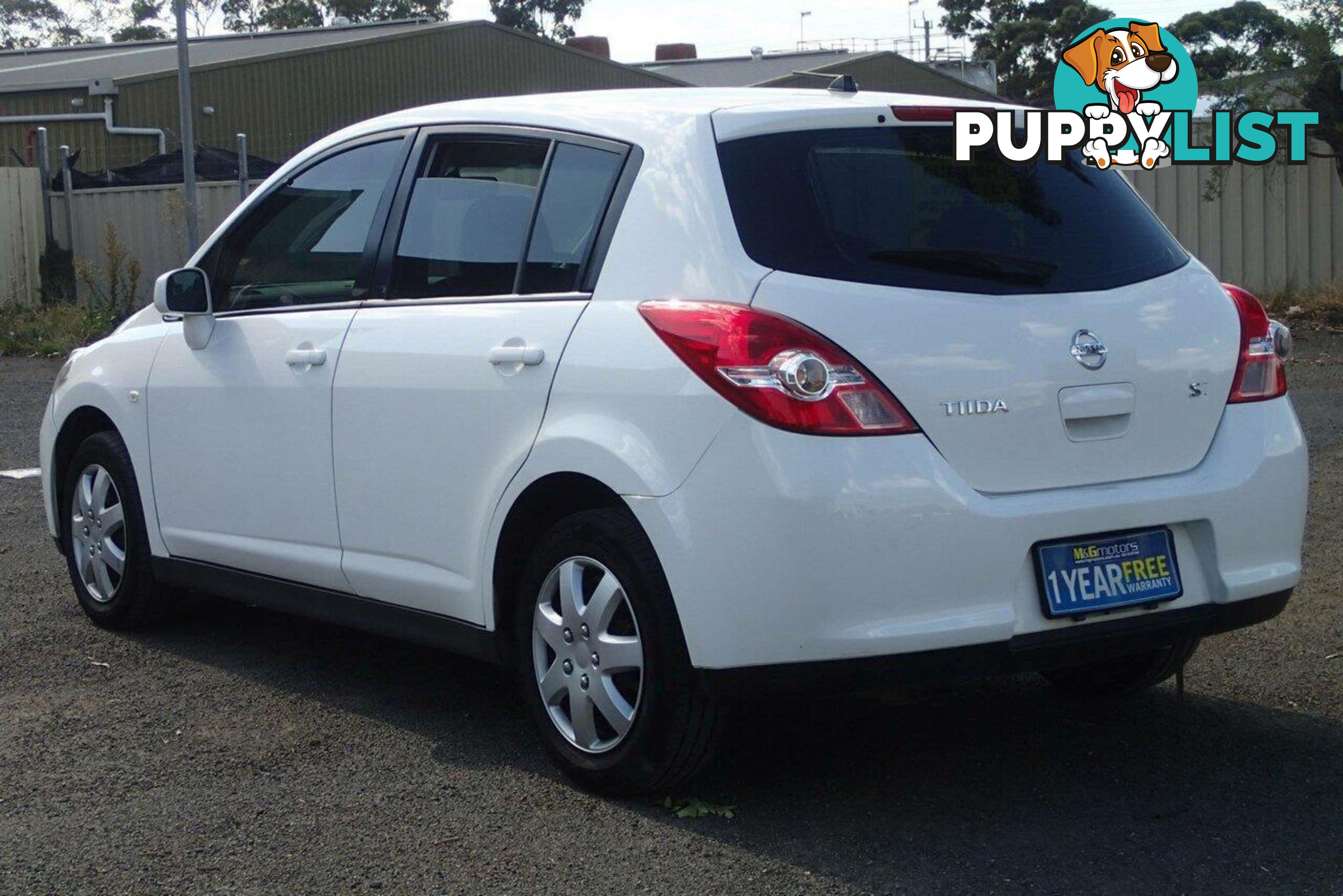 2010 NISSAN TIIDA ST C11 MY07 HATCH, 5 DOORS, 5 SEATS