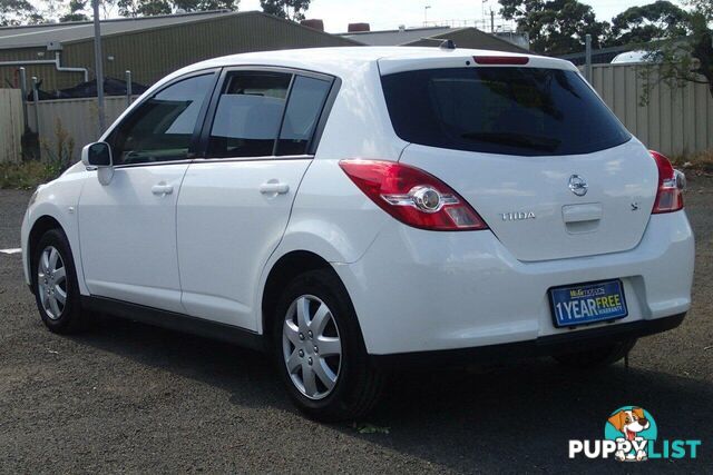 2010 NISSAN TIIDA ST C11 MY07 HATCH, 5 DOORS, 5 SEATS