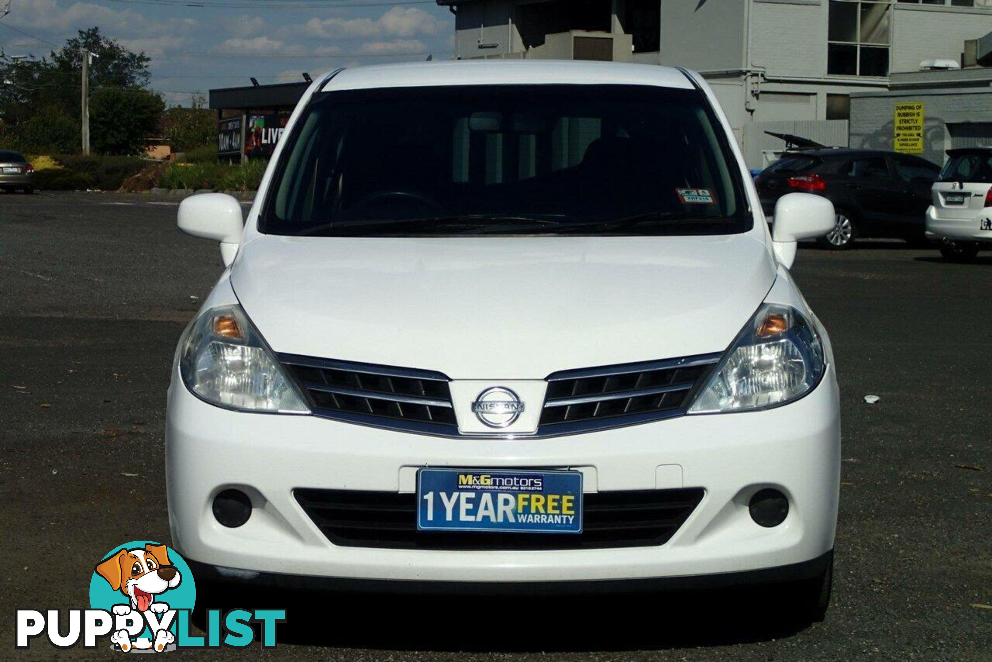 2010 NISSAN TIIDA ST C11 MY07 HATCH, 5 DOORS, 5 SEATS