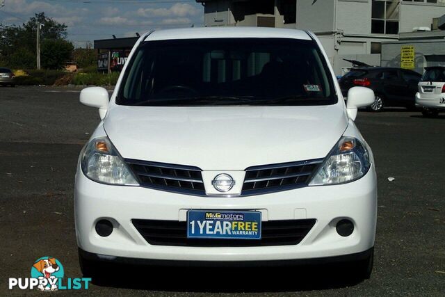 2010 NISSAN TIIDA ST C11 MY07 HATCH, 5 DOORS, 5 SEATS