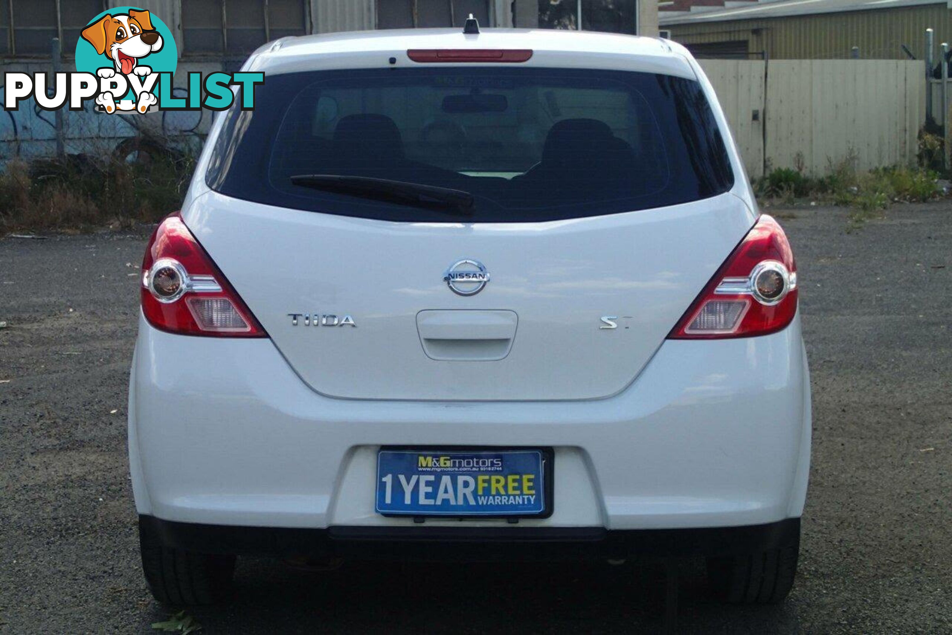 2010 NISSAN TIIDA ST C11 MY07 HATCH, 5 DOORS, 5 SEATS