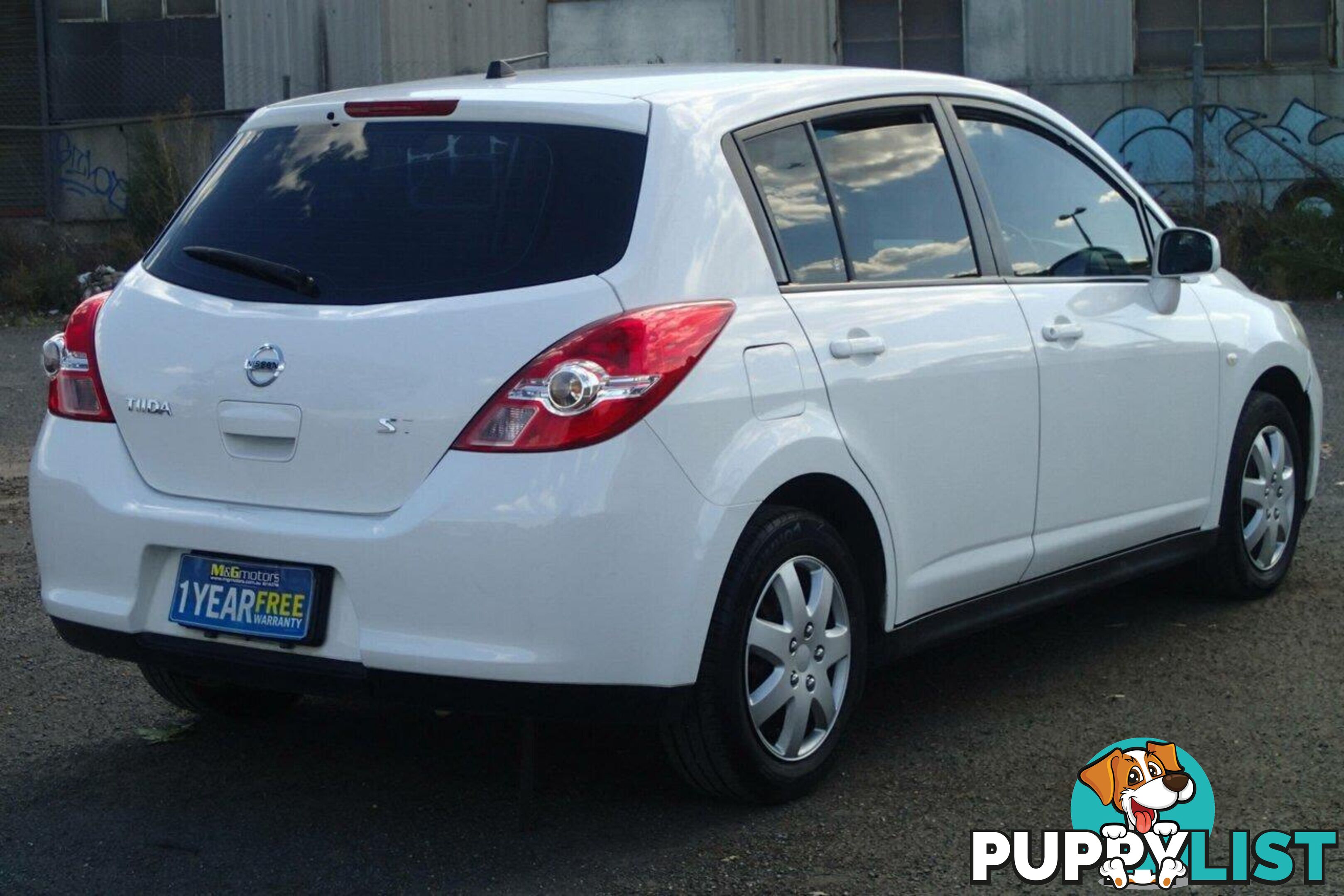 2010 NISSAN TIIDA ST C11 MY07 HATCH, 5 DOORS, 5 SEATS