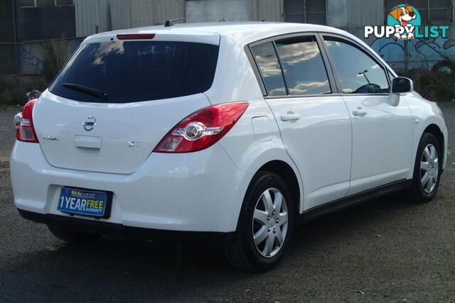 2010 NISSAN TIIDA ST C11 MY07 HATCH, 5 DOORS, 5 SEATS