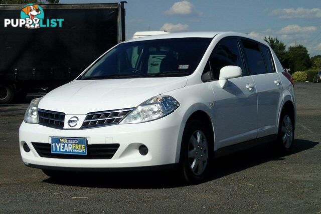 2010 NISSAN TIIDA ST C11 MY07 HATCH, 5 DOORS, 5 SEATS