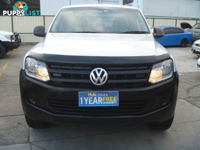 2011 VOLKSWAGEN AMAROK TDI400 (4X4) 2H UTE TRAY, 4 DOORS, 5 SEATS