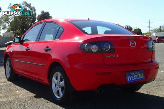 2008 MAZDA 3 NEO SPORT BK MY08 SEDAN, 4 DOORS, 5 SEATS